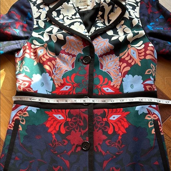 Elevenses Florilège Coat Anthropologie, size 4 - Picture 8 of 16